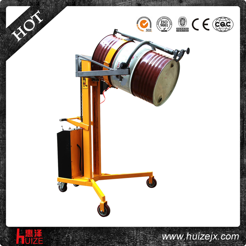 半電動(dòng)油桶車（直角腿，夾鐵桶翻轉(zhuǎn)）