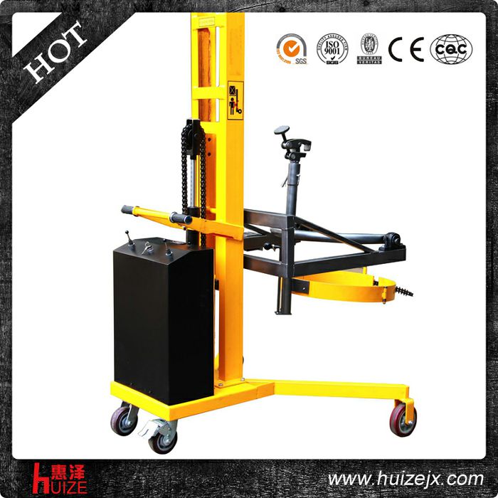 半電動(dòng)油桶車（直角腿，夾鐵桶翻轉(zhuǎn)）2